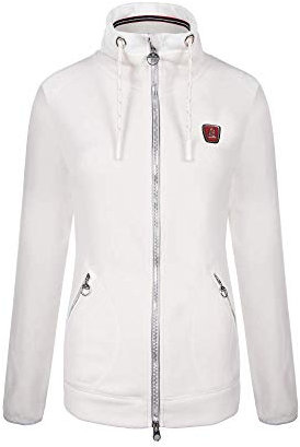 Cavallo Ortega Damen-Fleece-Zip-Jacke Creme HW 19, Ca19_HW_Gr.:34