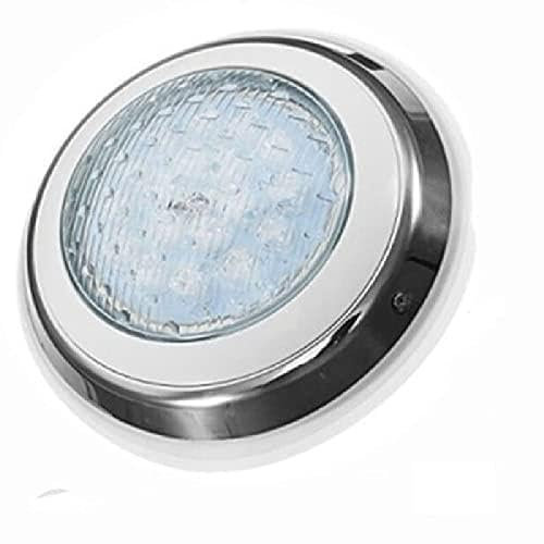 JiuRui LED Lampe 1pack LED Piscine Light IP68 imperméable AC/DC 12V 12W 15W 18W 24W Outdoor RVB sous la lumière de la lumière de l'eau (Émission de la couleur : RGB)
