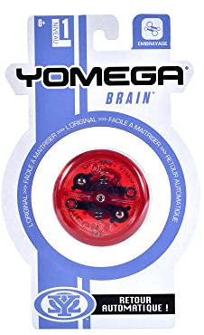 FLYPOP'S - Yoyo Automatico Yomega Brain - Gioco Ricreativo - 033120 - Colore Casuale - Plastica - Bambino - Adulto - Gioco di Abilità - Giocattolo per Bambini - 6 cm x 6 cm - A Partire dai 8 Anni.