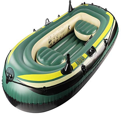 Schlauchboot Set Schlauchboot 2/3-Person Inflatable Boat Set (ohne Paddel Und Luftpumpe)