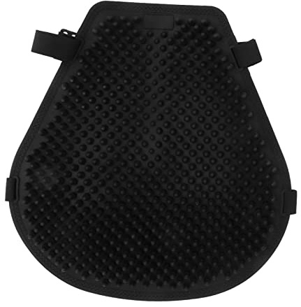 KIMISS Motorcykel Sittdyna, Motorcykel Gel Sittdyna Nedkylning Stötdämpning Tryckavlastande Universal Svart Sittskydd