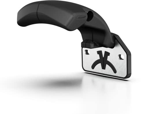 Soporte para casco fabricado en Alemania | elegante soporte de pared para casco de motocicleta | montaje en pared muy sencillo | tu casco flota a través de la pared | soporte de casco resistente