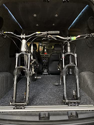 VW Caddy Bike Mount Rail Kit Rack Storage for Van