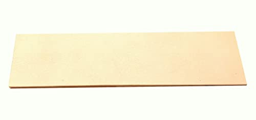 Abziehleder natur vegetabil, Lederstück (30cm x 7cm)