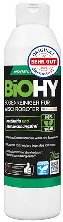 BiOHY Golvreiningsmedel för robotdammsugare med apelsindoft (250 ml), skumfattig