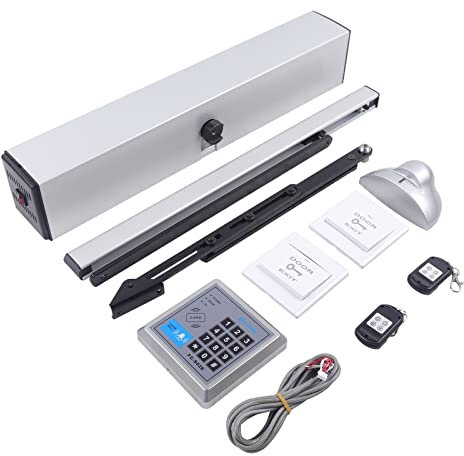 Ouverture de portail à battant 120 ° - Entraînement automatique - Ouvre-porte électrique - Avec télécommande - 50 W