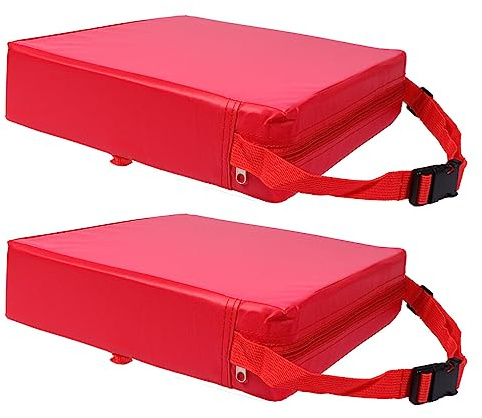 KOMBIUDA 2pièces Coussin Rehausseur De Chaise Pour Garçon Fille Avec Sangles Réglables Adapté Aux Chaises Classiques Pour Maison