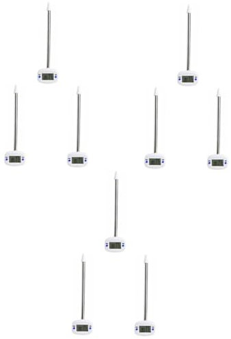 Sosoport 3pièces Thermomètre De Sol avec Testeur Humidité Température Outil De Jardinage Pratique pour Culture Saine Design Portable Et Léger avec Allongée