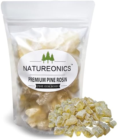 Natural Pine Gum Rosin 1 Lb, Pine Resin, Pine Resin for Beeswax Wraps, Pine Sap, Rosin for Beeswax Wraps, Rock Rosin, Rosin for Dancers, Violin Rosin, Resin for Base Ball, Gym, Rodeo and DIY Projects.