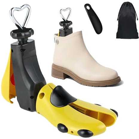 Halcent Schuhspanner Herren Damen Stiefelspanner, Plastik Schuhdehner Schuhspanner Stiefel Schuhweiter für Damen Herren, 1 Stück, 37-43