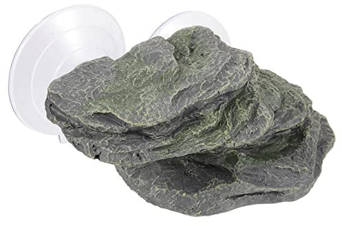 SEWOART Schildkröte Felsen Für Aquarien Schildkröten Basking Plattform Reptilien Sonnenplattform Zubehör Für Schildkröten Terrarien Aquarium Dekoration Stein