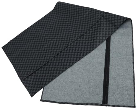 E-piano Cover 88 Tasten Schwarze Tastaturabdeckung aus Pu Leder | Staubschutz für Elektronische Klaviere, Robuste Hülle zum Umwickeln, 1 Stück