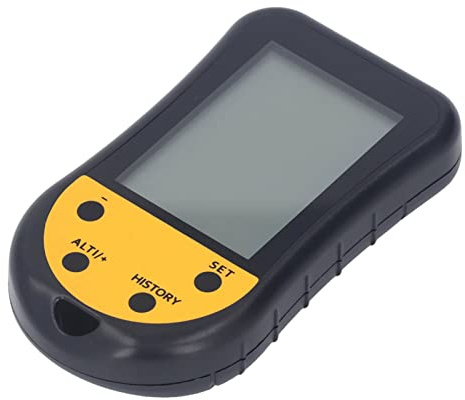 SIXRUN Altímetro Digital LCD con Portátil Portátil Multifuncional para Aventureros