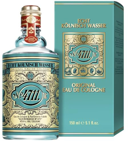 4711® Echt Kölnisch Wasser Eau de Cologne Molanusflasche 150ml | 4711® Echt Kölnisch Wasser Eau de Cologne Molanusflasche – Ikonischer Unisex-Duftklassiker mit zeitloser Frische.