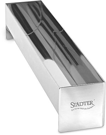 Städter STADTER - 622098 - Moule A BUCHE OU A Pate Ben INOX 30x6x6 cm