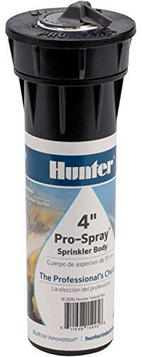 Hunter Industries PROS-04 Pro Pop-Up-Sprinklerspray, 10,2 cm, Schwarz
