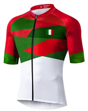 UGLY FROG Biking Herren Radtrikot Kurzarm, Fahrradtrikot Radsport T-Shirt mit 3 Rückentaschen, Atmungsaktives Sommer Fahrrad Trikot Schnelltrockend Trek Radtrikot Fahrradbekleidung für MTB Rennrad
