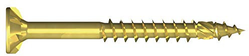 DRIBO® Spanplattenschraube ETA Seko TX TG Stahl verz. gelb +WERA-Bit 6,0x120-90 Stk