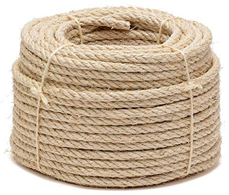 La cordeline 388-50 Corda Sisal Ø 10 mm, Corona da 50 m, Neutro, 50M