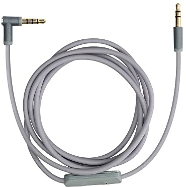 kwmobile Kopfhörerkabel für Beats Studio 3 / Solo 3 / Solo2 / Studio 2 / Studio 1 / Mixr - Ersatz Kabel 140 cm Mikrofon Lautstärkeregler - 3.5mm Klinke