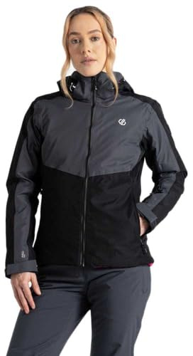 Dare 2b Damen Climatise Jacke, Ebenholz/Schwarz, 44