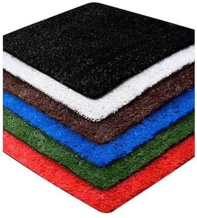 Jardin202 - Césped Artificial ColorPlus 10mm - Rollos | Alta Densidad | Césped para Eventos y Decoración | 2 x 5 Metros : 10 m2 (Azul)