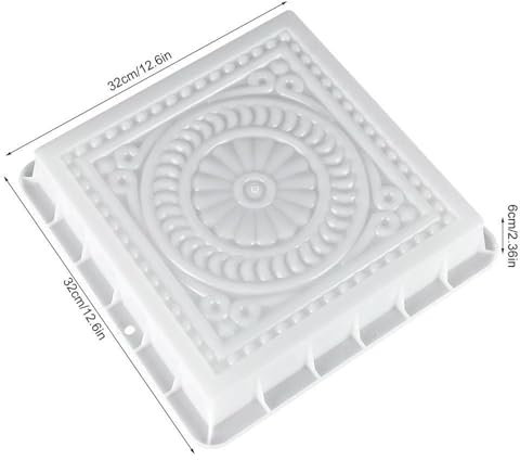 YMYGCC Pflastersteinform Platz Beton DIY Form Pflaster Kunststoff Pfad Maker Form Pflaster Zement Ziegel Die Stein Straße Pflaster Formen Werkzeug for Garten Decor 57