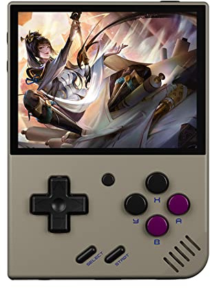Kexpery Mini Plus - Consola portátil para videojuegos retro con sistema Linux, pantalla IPS de 3,5 pulgadas, consola de juegos recargable, soporte WiFi, 3000 mAh, regalo para niños y adultos