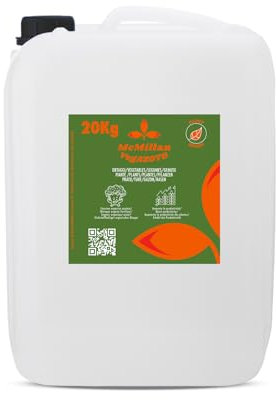 VegAzoto 20kg | Concime Universale Liquido, completo per piante d'appartmento, agrumi, pomodori e prato