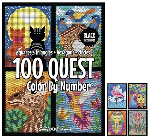 Color por número para adultos, libro para colorear para | Cuaderno de actividades color por número - Libros de actividades y colorear para páginas de colorear fáciles para adultos principiantes