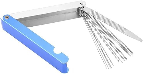 13-teiliges Vergaser Reinigungs-Set, Edelstahl Düsenreinigungsnadeln, Universal Düsenreiniger Kit mit Aluminium Aufbewahrungsbox, Vergaser Düsen Reibahlen Set für Motorrad, ATV, Schweißdüsen