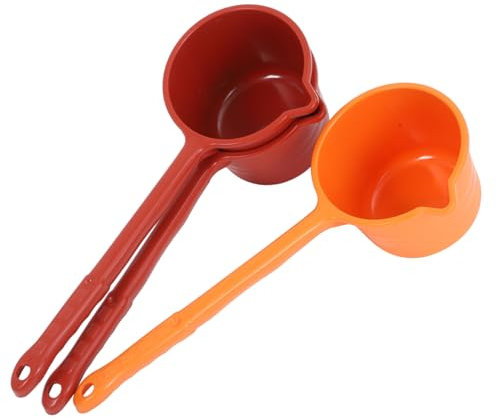 SOPOTUTU 3pièces Louche Plastique Pour Bain Louche à Manche Pour Arrosage Et Usage Domestique Pratique De Cuillères à Eau Pour Cuisine Jardin