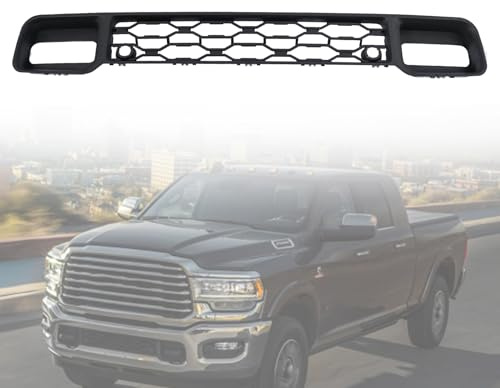 Magimaker Front Bumper Lower Grille Compatible with Dodge Ram 2500 3500 2019 2020 2021 2022 2023 2024 Replace 68384294AA,Front Black Intake Grill