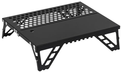 Parrilla de Fuego Abierto - Rejilla Portátil De Aleación De Aluminio Para Camping | Rejillas de Cocina Multiusos para Barbacoas al Aire Libre, Patio, Picnics, Fiestas y Senderismo