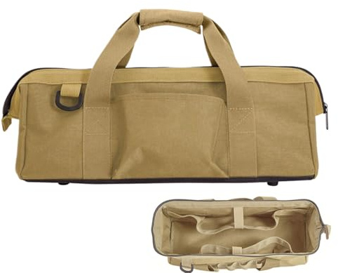 Dayysiuy Zeltzubehör Tasche | Großes Fassungsvermögen Multifunktional Organizer | Aufbewahrungstasche Für Zelt Heringe Mit Griff | Für Outdoor Aktivitäten Wie Wandern, Camping, Klettern Und Reisen