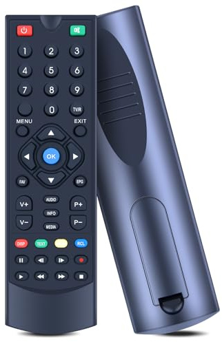 WKOLF Telecomando di ricambio, adatto per Thomson THS 807, per ricevitore satellitare Strong SRT 7807TIVU