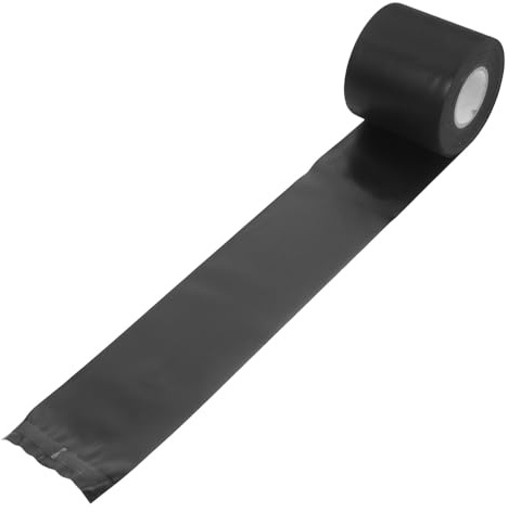 INOOMP Correa Ignífuga para Tubo Drenaje Aire Acondicionado en Pvc Negro, Cinta Aislante Resistente al Agua para Tuberías y Fiesta Verano