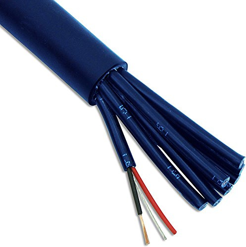 Loops 50M 8 Pair/Way Balanced Multicore Cable-XLR 6.35mm Loom Reel Stage Box Mic Audio