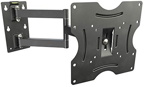 RICOO Supporto TV parete R02 Girevole Inclinabile Televisore 22-37 (56-94 cm) Staffa universale Televisione LED/LCD/Curvo VESA 75 x 75 200 x 200