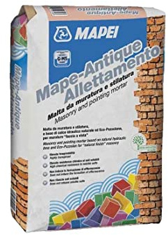 Mape Antique Mapei Mörtel für Mauerwerk, Tufffarbe, 25 kg