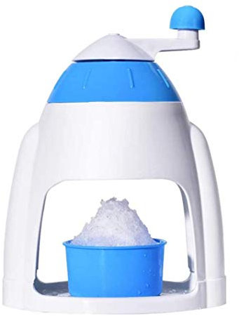 Manual Crushing Ice Machine,Home Easy Ice Shaver Crusher Handheld Handstyle Snow Manual Crushing Ice Machine for DIY Ice Cream