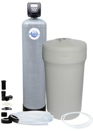 Entkalkungsanlage Wasserenthärtungsanlage MEC160 TOP-Line Wasserenthärter bis zu 14 Personen (Mit Anschlussset 1)