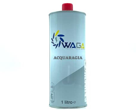 Acquaragia Professionale LT.1 Solvente per Vernice Pittura Smalti Sintetici Pulizia Pennelli - Waga Paint Tecniques