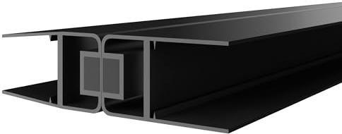 KRAUS Premium Duschdichtung DD-46 Magnet- Duschtürdichtung für 6-8mm Glasstärke à 2000mm in schwarzer Optik Duschdichtungen für Duschtüren & Duschkabinen Dichtungen für 180° & Schiebetüren