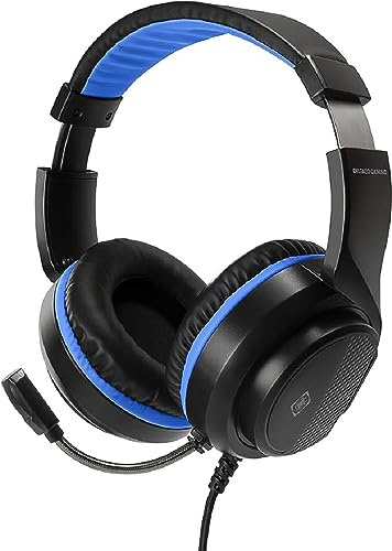 Deltaco GAM-127 Gaming-Headset-Mikrofon (Schwarz/Blau)