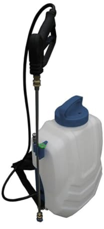 Pulvérisateur électrique Dorsal 15L - 1 Batterie 12V - portée 10m. Pulvérisateur toiture, Traitement des Arbres - Tech n'Fast.