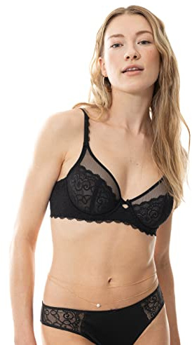 Mey Damen Bügel-BH - Genähter Cup sorgt für optimale Unterstützung - Serie Amorous - 74813
