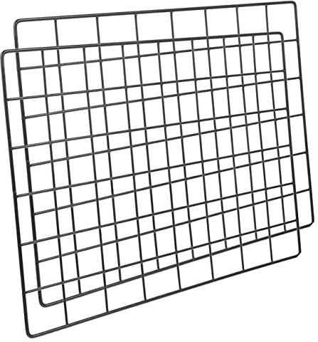 BESPORTBLE 2st Gitterplatte Metall Memoboard Aus Metalldraht Werkzeugrasterplatte Wandgitter-organizer Foto Display Bild Wandhalter Wandbildgitter Wandschmuck Eisen An Der Wand Montiert