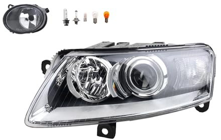Johns, Scheinwerfer Hauptscheinwerfer passend für Audi A6 4F 05/2004-09/08 Xenon D2S LI + Nebelscheinwerfer + Leuchtmittel
