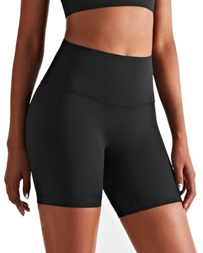 JTSONN Pantalones Cortos de Deporte para Mujer, Pantalones Leggings Cortos de Yoga Cintura Alta, Mallas Cortas Short Deportivo Mujer